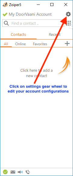 Settings Gear Wheel