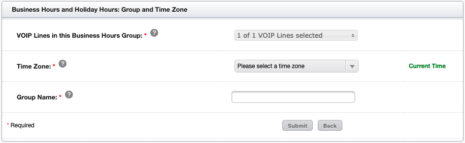 Auto Group of only one VOIP Line