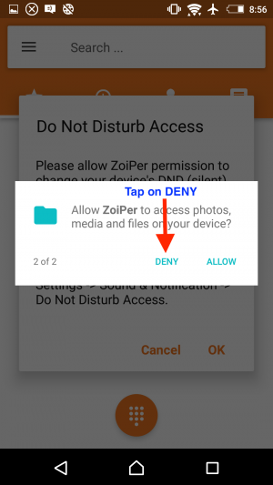 Deny Access to Photos Media Files