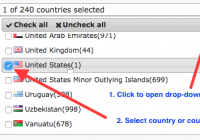 Select Outgoing Call Countries